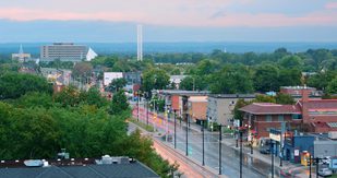 Aerial view of Pasco County, Florida, showcasing residential areas and greenery, representing the local community served by Lasting Legacy Healthcare Services for non-medical home care.